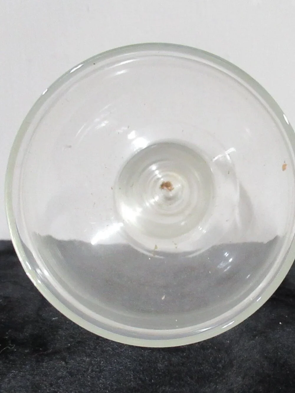 3pc. Vintage Hollow Stem Wine Glasses